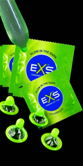 Презерватив EXS светится в темноте (по 1 шт) EXS-4008 фото