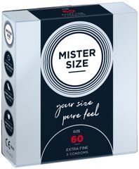 Презервативы Mister Size 60 mm (3 шт) ORI-413755 фото