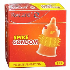 Презерватив Recare Spike Condon с усиками и пупырышками (упаковка 1шт) RSC-2666 фото