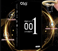 Презервативы OLO ультратонкие 001 с гиалуроновой смазкой (упаковка 10шт)