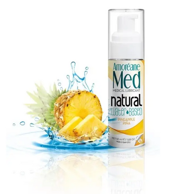 Гель-любрикант AM. Pineapple Water Based Lubricant с фитопланктоном, 50 мл PS60162 фото