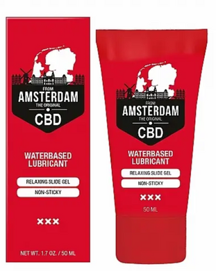 Вагінальний лубрикант Original CBD from Amsterdam - Waterbased Lubricant, 50 ml PHA198 фото