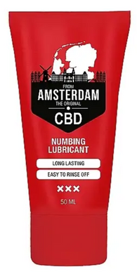 Вагинальный гель на водной основе с пролонгирующим эффектом Original CBD from Amsterdam - Numbing Lu PHA200 фото