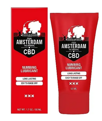 Вагінальний гель на водній основі з пролонгуючим ефектом Original CBD from Amsterdam - Numbing Lu PHA200 фото