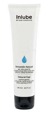 Лубрикант Inlube Water-Based Sliding-Gel Natural Feel от NUEI с алоэ вера (веганская) 100 мл ORI-628514 фото