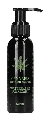 Вагинальный лубрикант Cannabis With Hemp Seed Oil - Waterbased Lubricant, 100 ml PHA228 фото