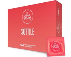Ультратонкие презервативы Love Match - Sottile (по 1 шт) 8252J фото