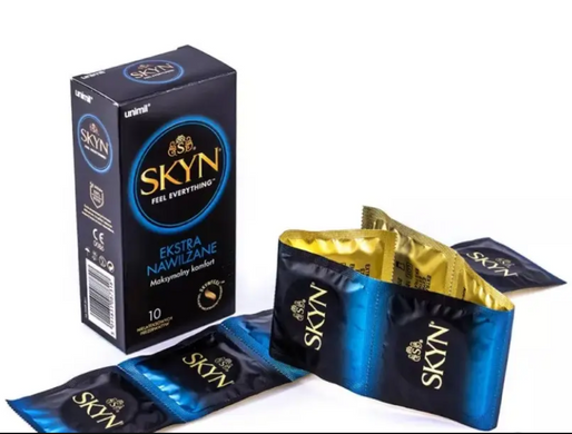 Набор: Безлатексный презерватив SKYN Extra Lubricated + Лубрикант Just Glide Waterbased 20 мл KMPL-003610 фото