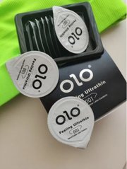 Презервативы OLO с гиалуроновой смазкой (упаковка 10 шт)