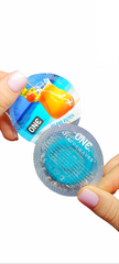Презервативи ONE Island Punch (ароматизовані)(по 1 шт)(упаковка може відрізнятись кольором та малюнок ONE-009 фото