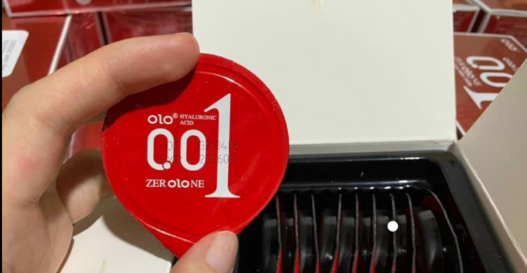 Презервативы OLO Zero One ультратонкие с гиалуроновой смазкой и возбуждающим эффектом (по 1 шт) G220324 фото