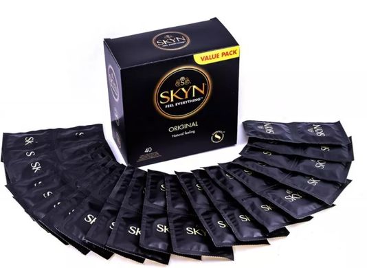 Безлатексный полиизопреновый презерватив SKYN Original (по 1 шт)