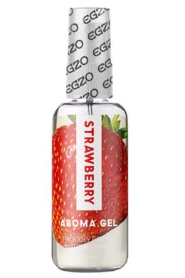 Оральный гель-лубрикант EGZO AROMA GEL - Strawberry, 50 мл LE-AR05 фото