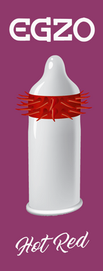 Презервативы EGZO Hot Red CF02 фото