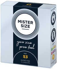 Презервативы Mister Size 53 mm (3 шт)