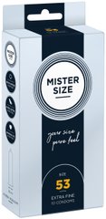 Презервативы Mister Size 53 mm (10 шт) ORI-413704 фото