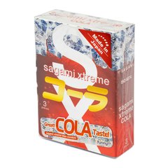 Презервативы ультратонкие SAGAMI XTREME COLA №3 (упаковка 3 шт) SG-990798 фото