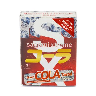 Презервативи ультратонкі SAGAMI XTREME COLA №3 (упаковка 3 шт) SG-990798 фото