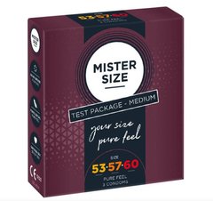 Презервативы MISTER SIZE Test Package Medium 53+57+60 mm (3 шт)