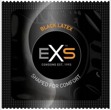 Презервативи EXS Black Latex Condoms (по 1шт) EXS-4009 фото